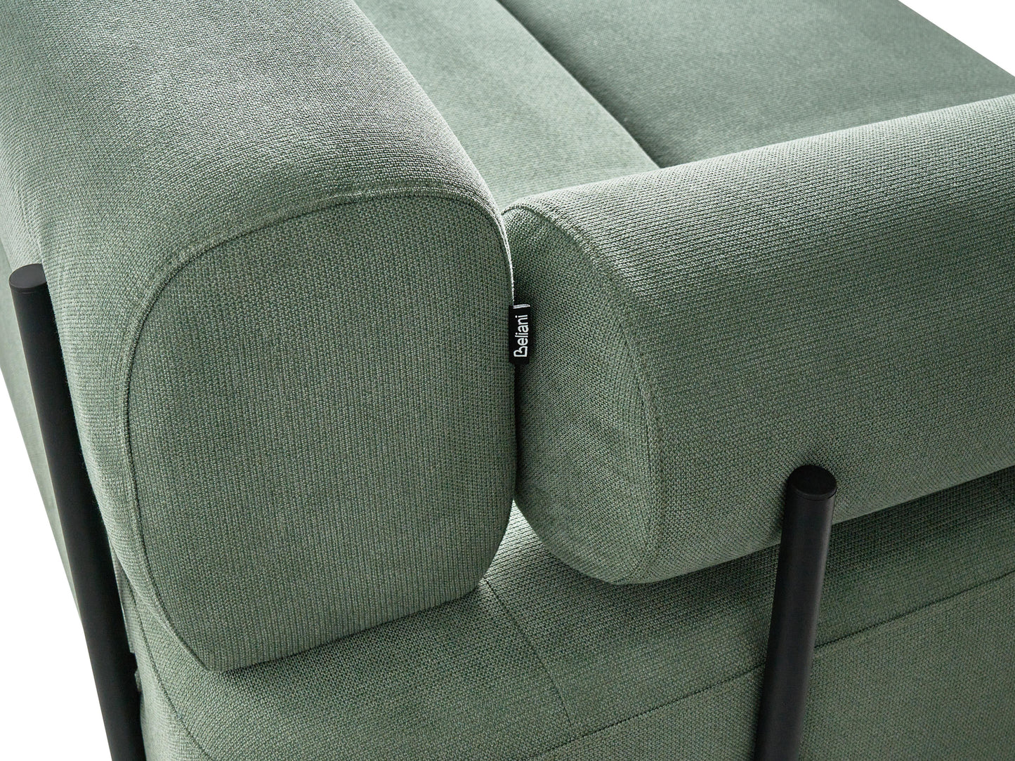  Sofa 2 Seater ELVA Fabric Light Green