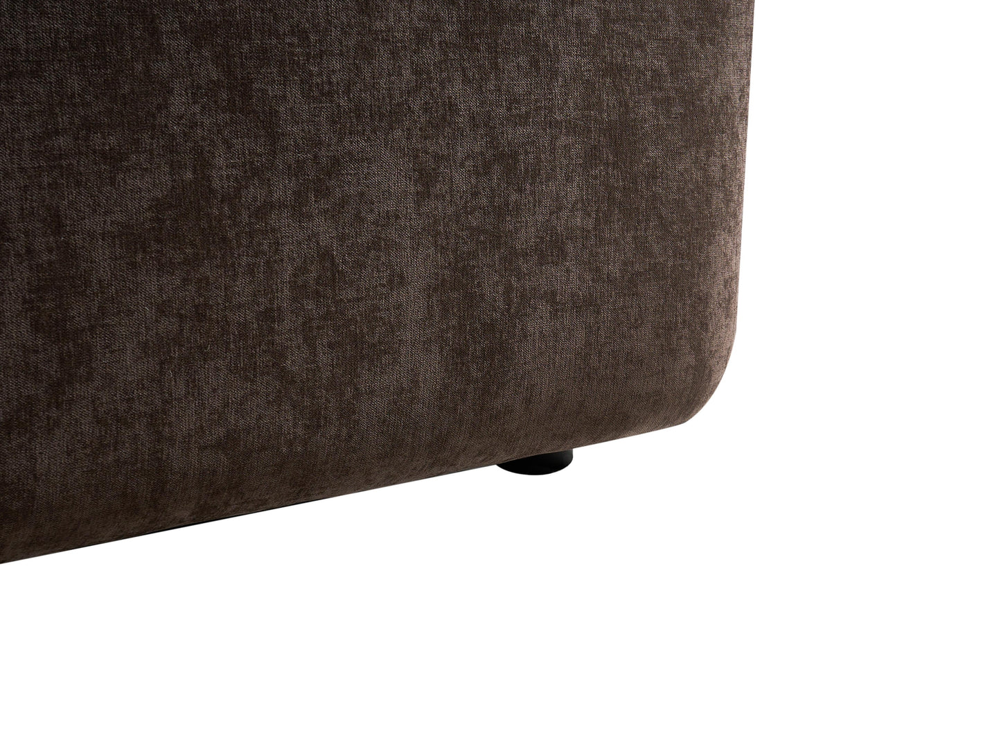  Sofa 2 Seater ELVA Chenille Dark Brown