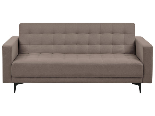  Sofa Bed 3 Seater ABERDEEN Fabric Taupe