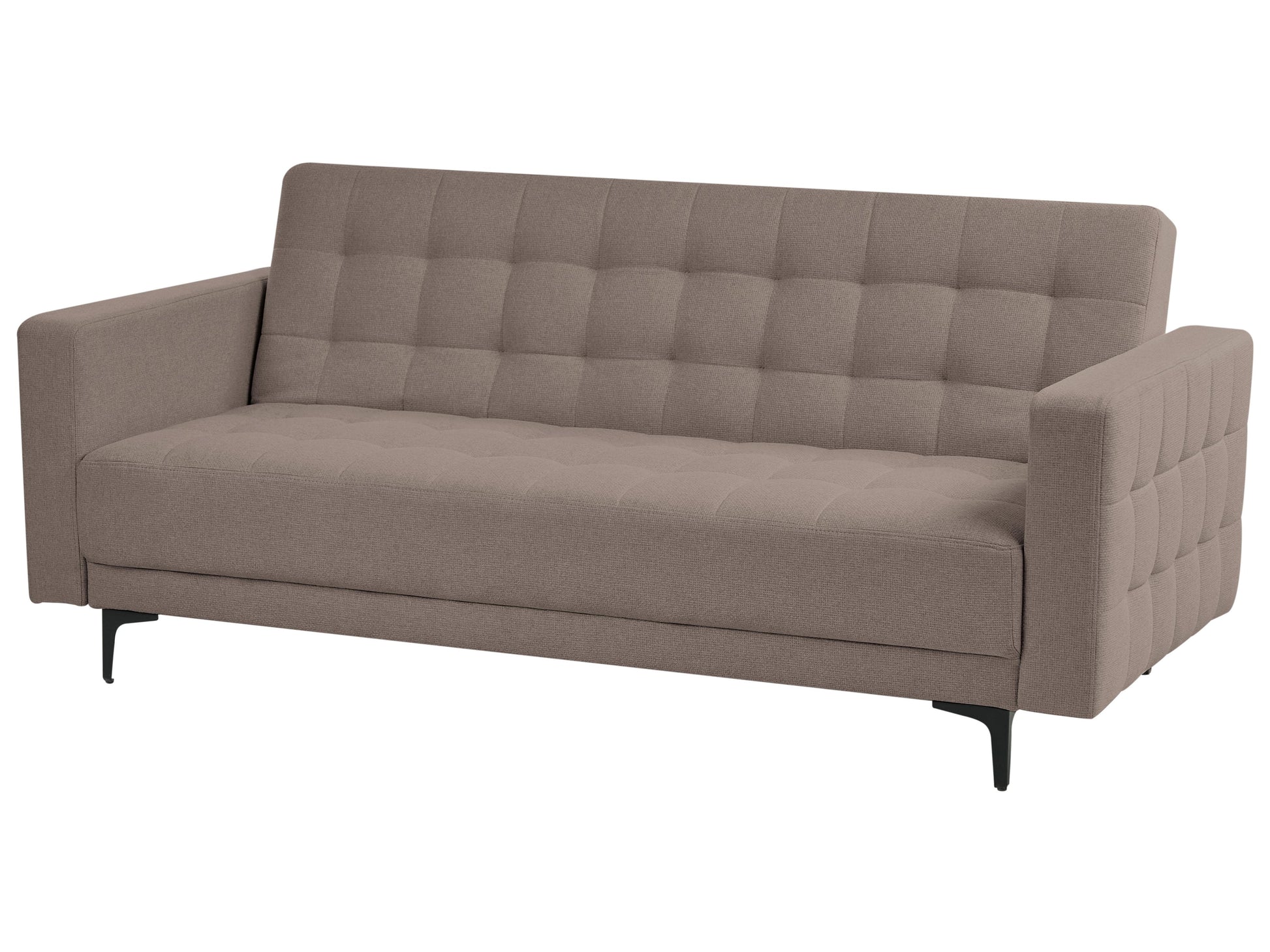  Sofa Bed 3 Seater ABERDEEN Fabric Taupe