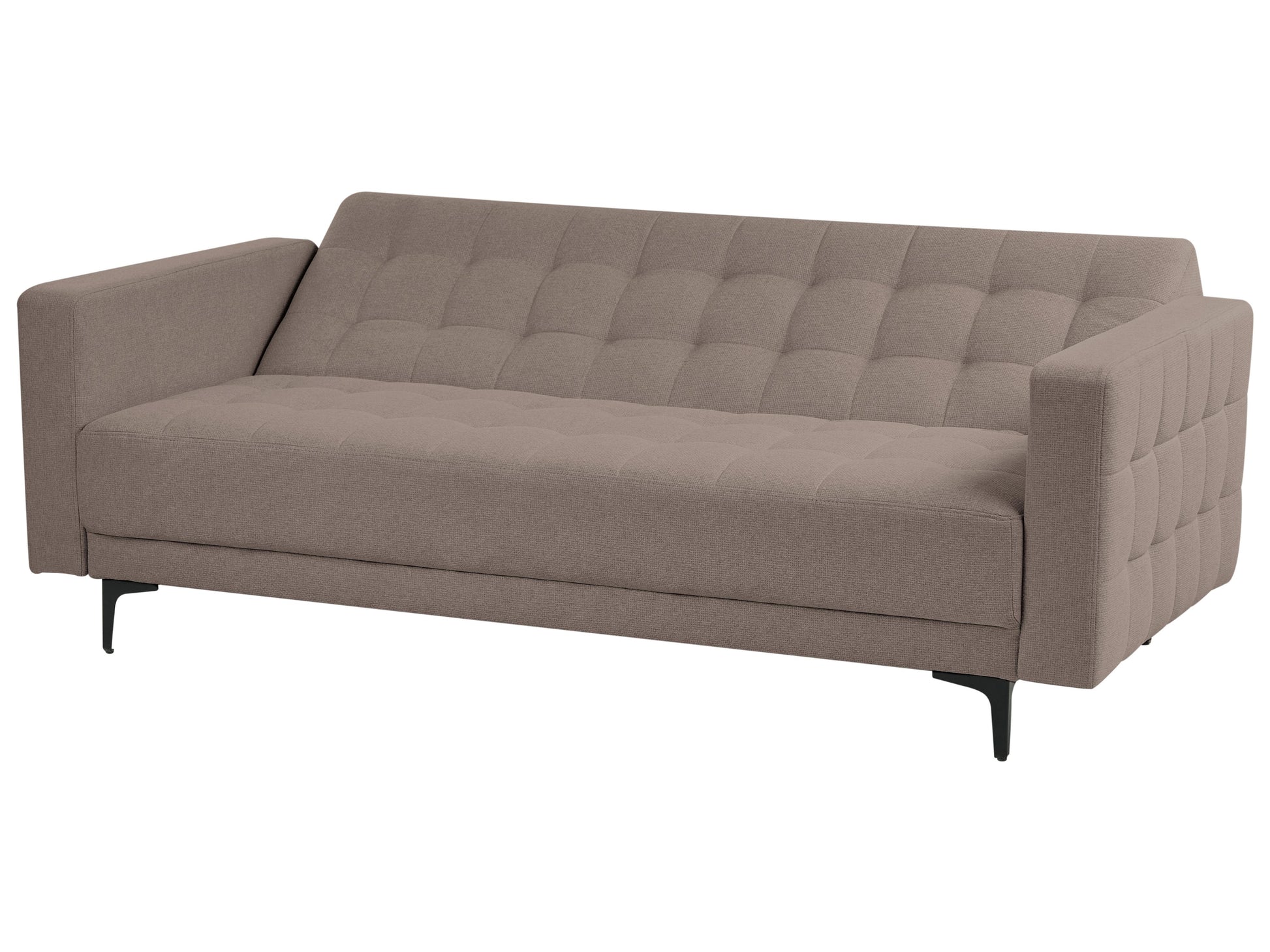  Sofa Bed 3 Seater ABERDEEN Fabric Taupe
