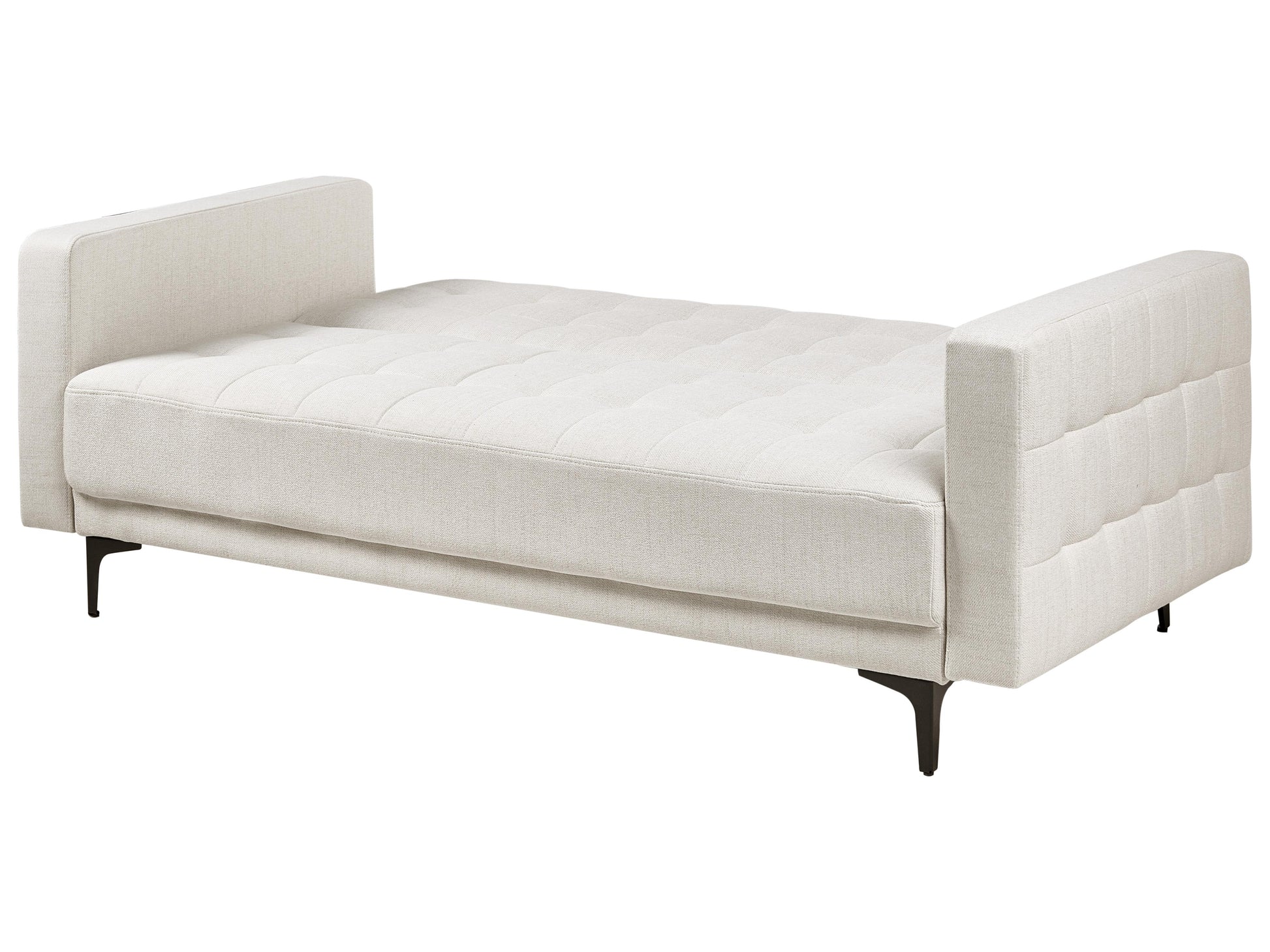  Sofa Bed 3 Seater ABERDEEN Fabric Off-White