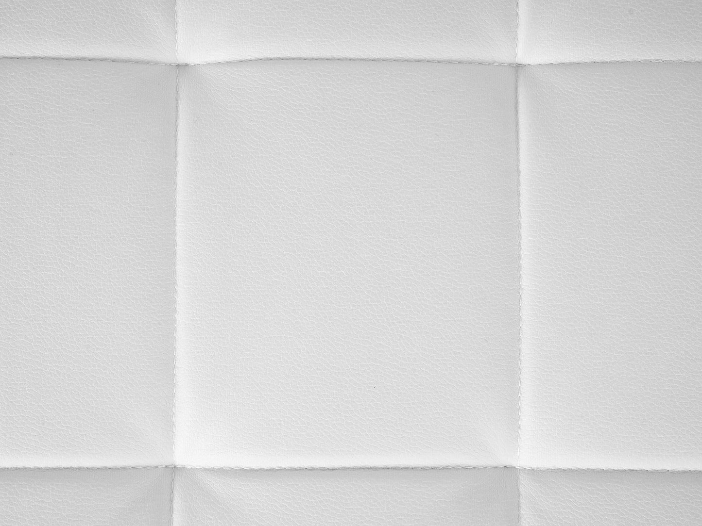  Modular Corner Sofa Bed 4 Seater ABERDEEN Faux Leather White Left Hand