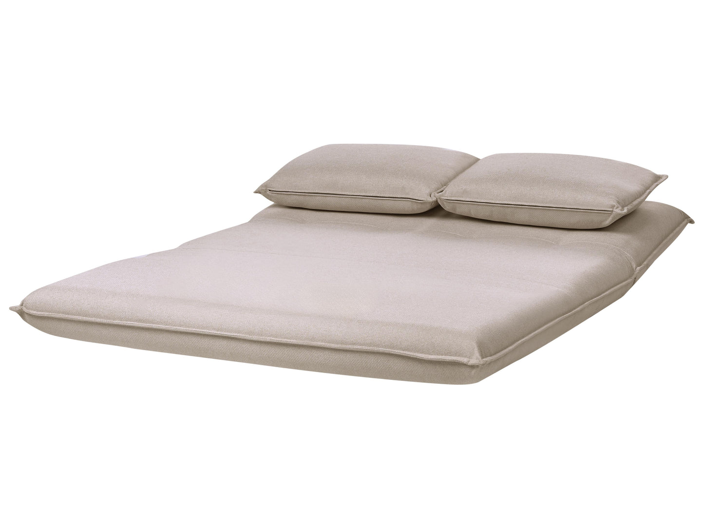  Sofa Bed 2 Seater ROROS Faux Linen Beige