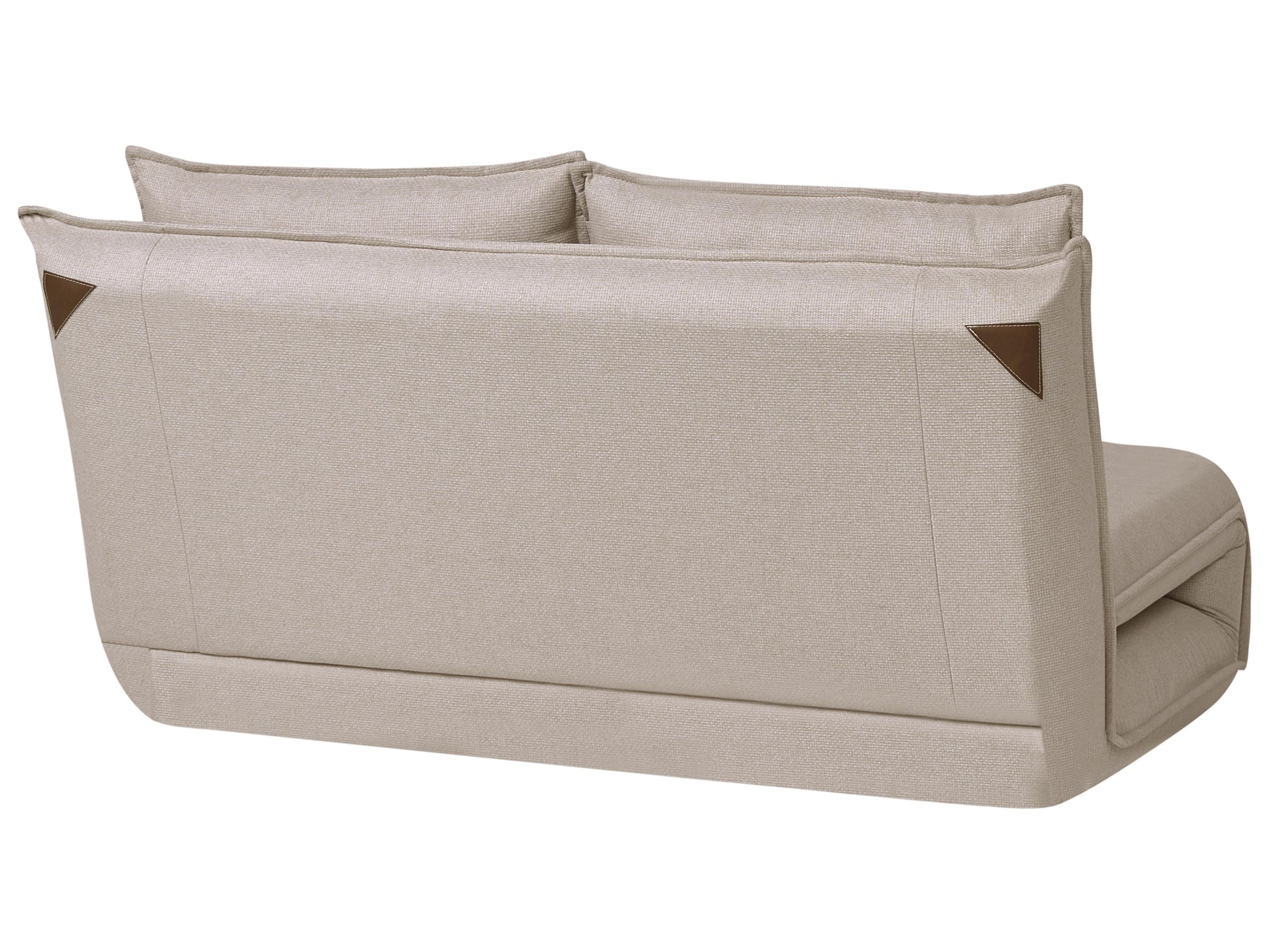  Sofa Bed 2 Seater ROROS Faux Linen Beige