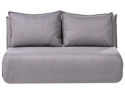  Sofa Bed 2 Seater ROROS Faux Linen Dark Grey
