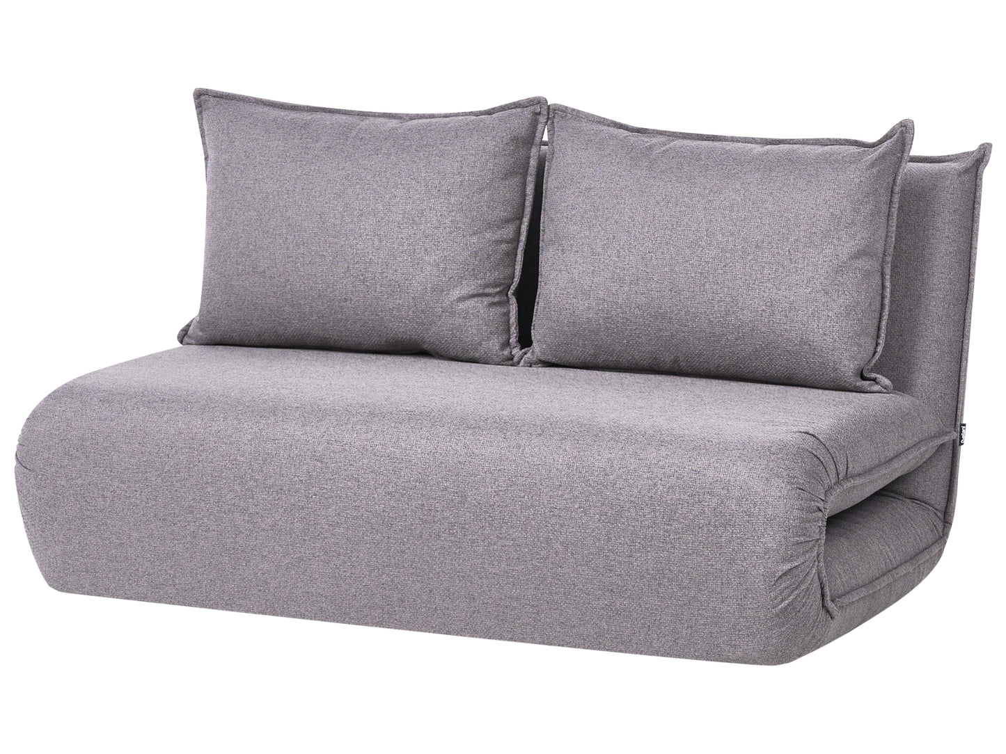  Sofa Bed 2 Seater ROROS Faux Linen Dark Grey