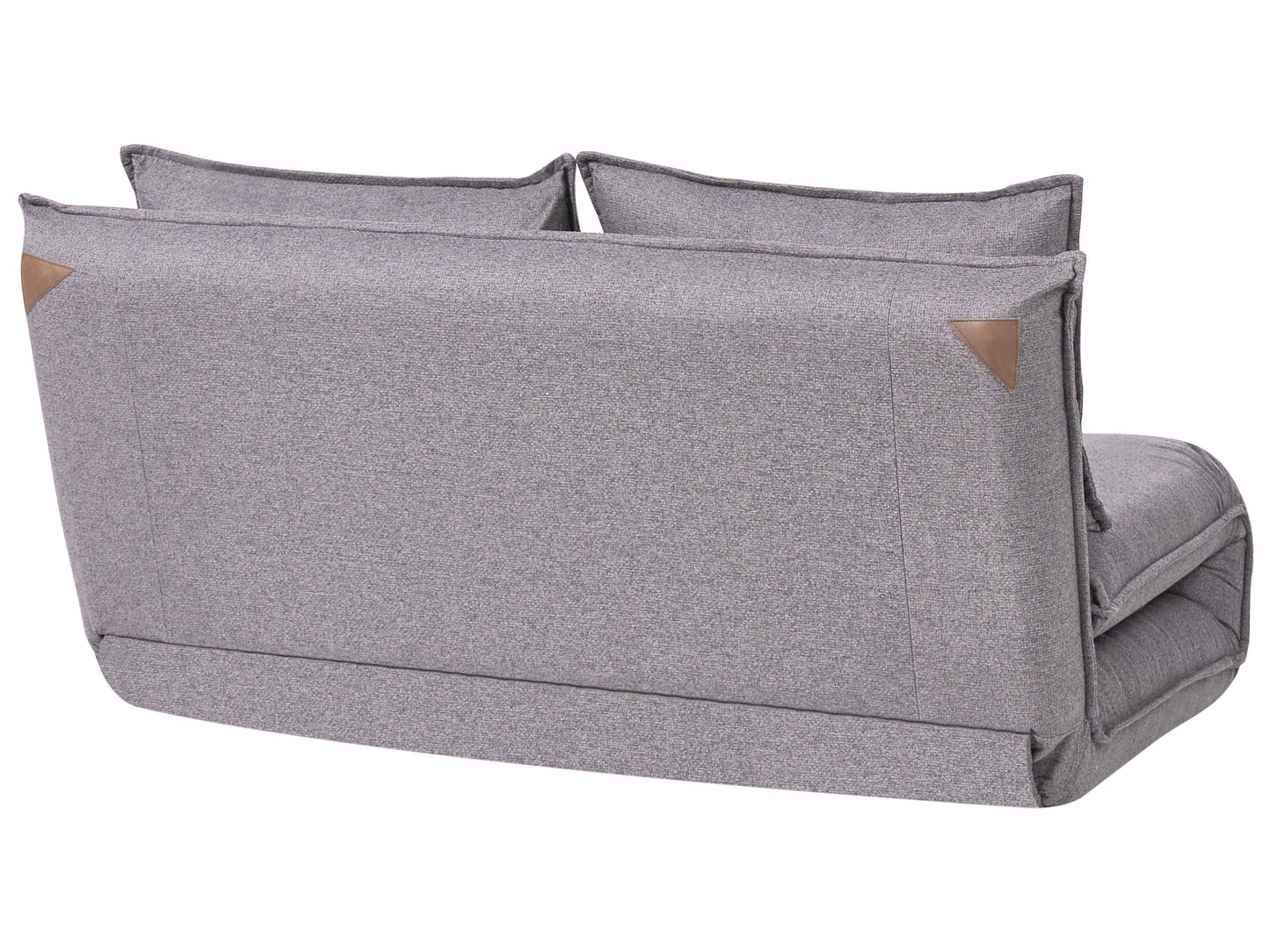 Sofa Bed 2 Seater ROROS Faux Linen Dark Grey