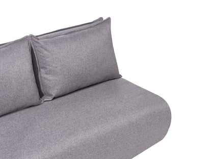  Sofa Bed 2 Seater ROROS Faux Linen Dark Grey