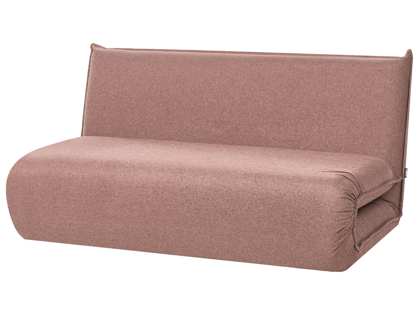  Sofa Bed 2 Seater ROROS Faux Linen Brown