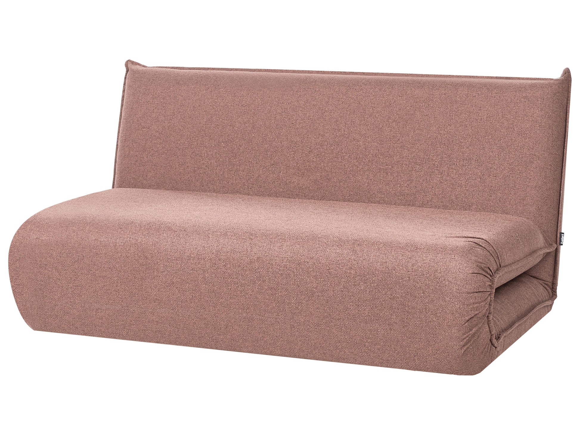 Sofa Bed 2 Seater ROROS Faux Linen Brown