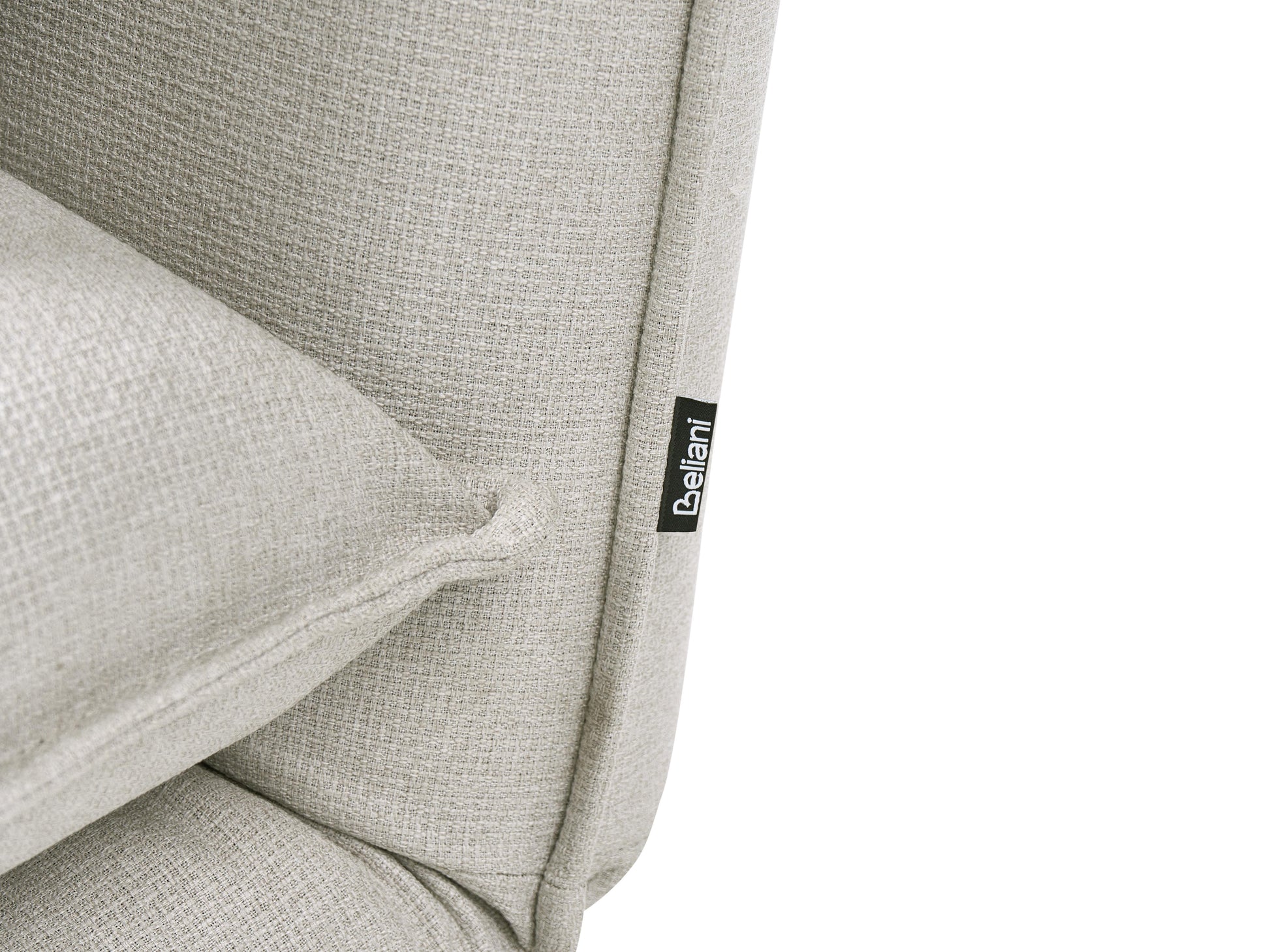  Sofa Bed 2 Seater ROROS Faux Linen Off-White