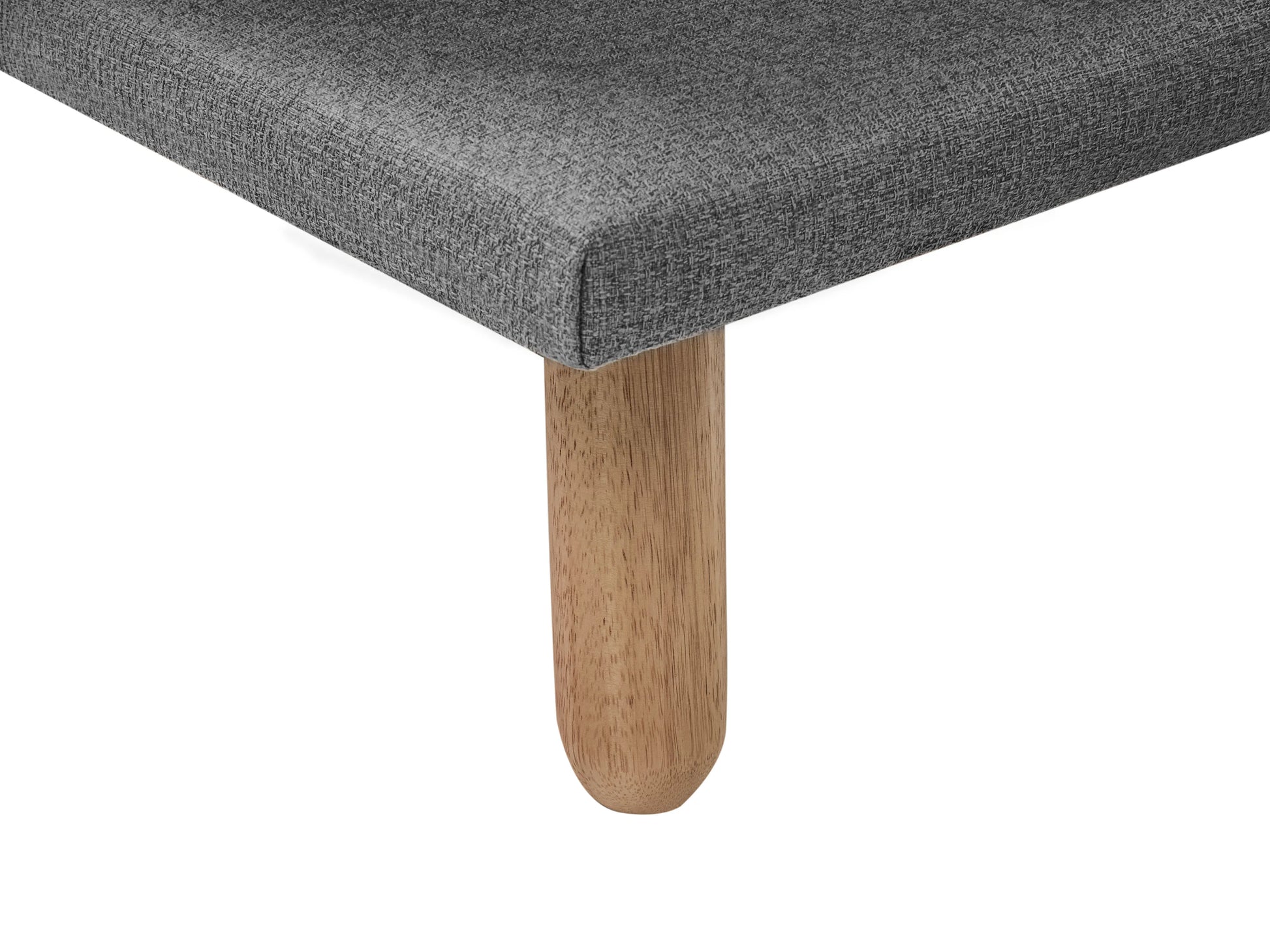  Chaise Longue ALSTEN Fabric Dark Grey