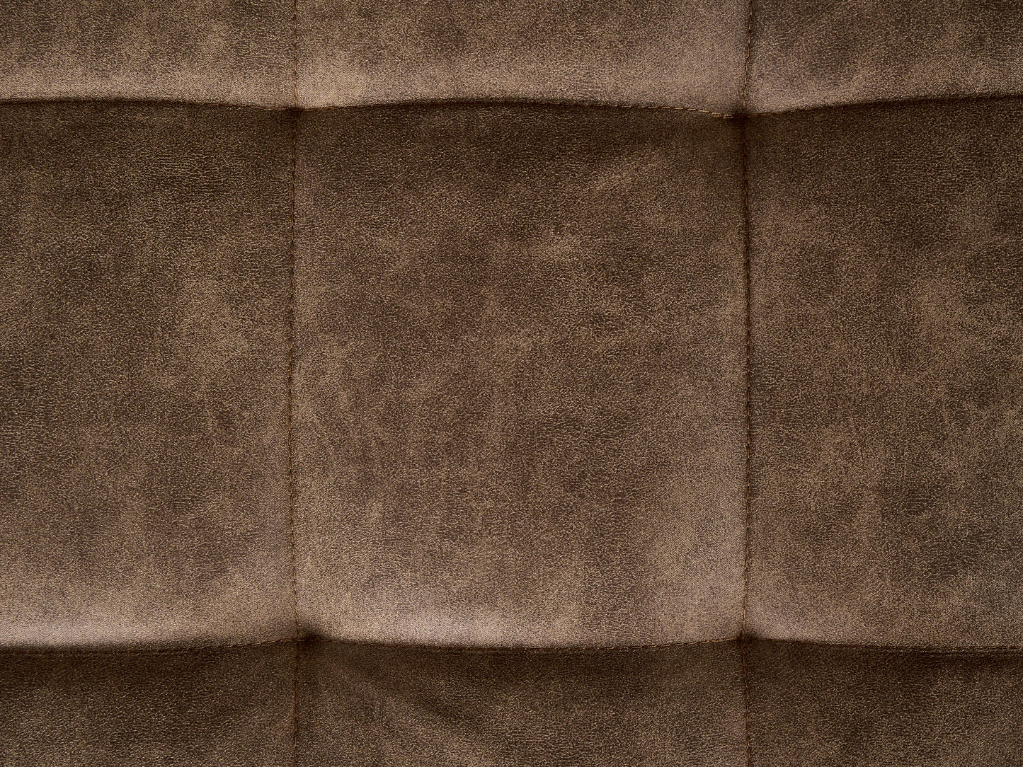  Modular Corner Sofa Bed 4 Seater ABERDEEN Faux Leather Brown Left Hand