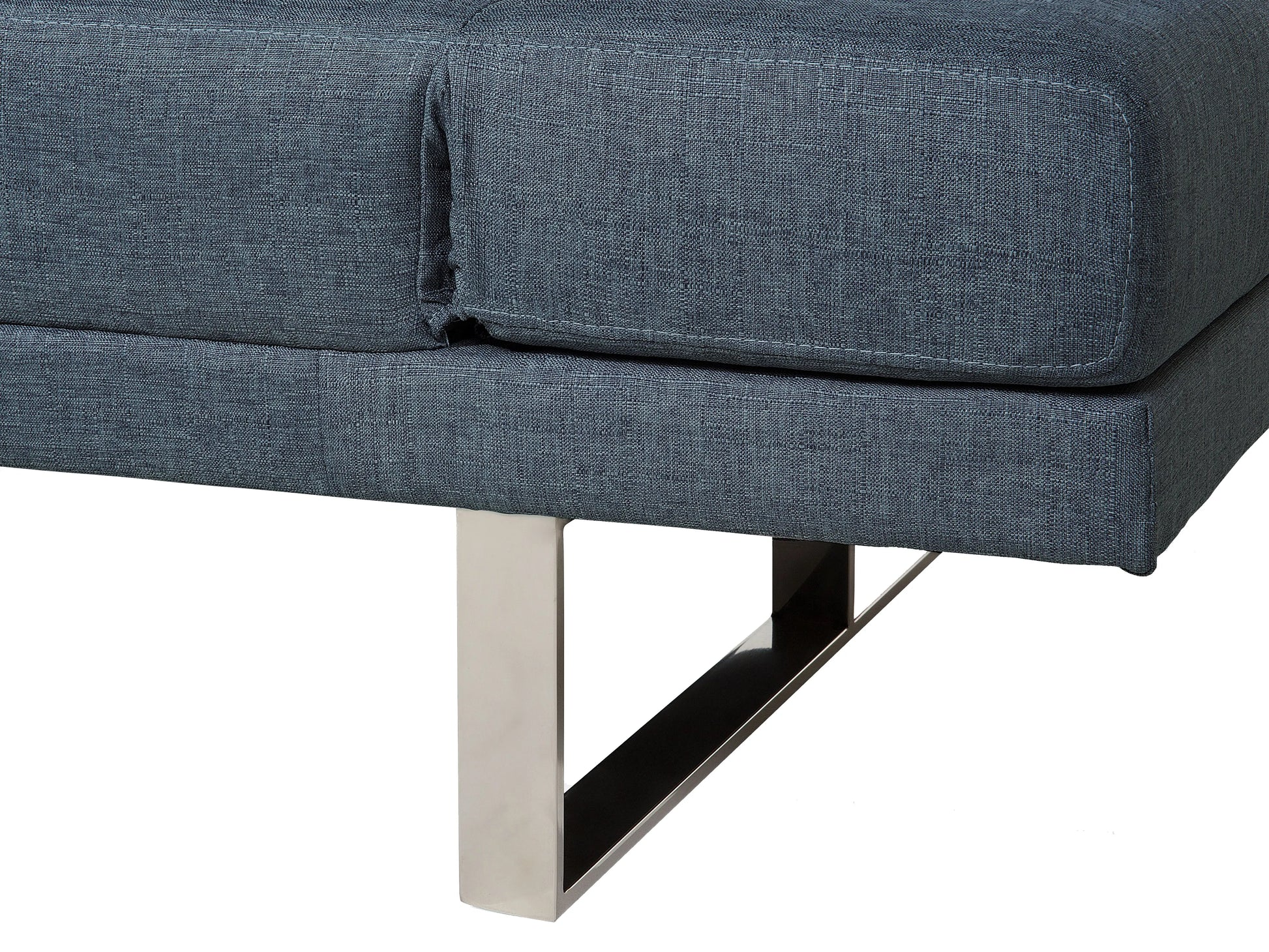  Sofa Bed 2 Seater YORK Fabric Blue