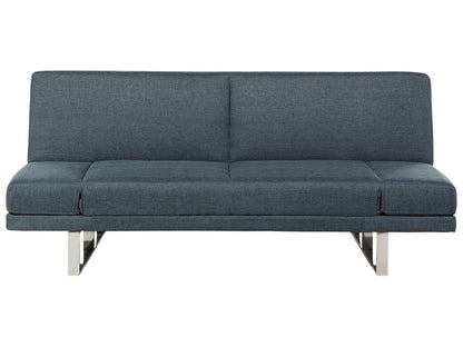  Sofa Bed 2 Seater YORK Fabric Blue