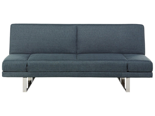  Sofa Bed 2 Seater YORK Fabric Blue