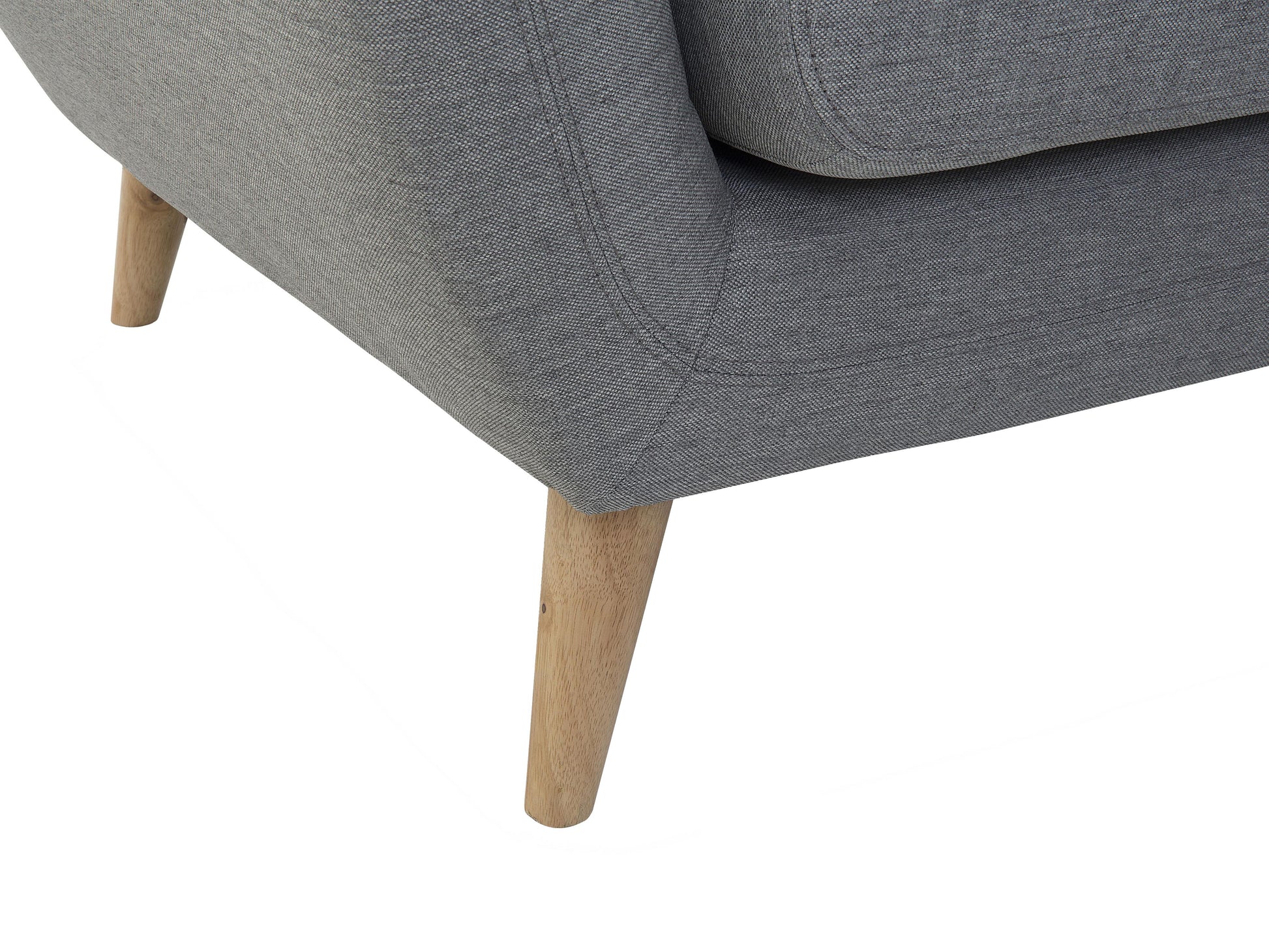  Sofa 3 Seater MOTALA Fabric Light Grey