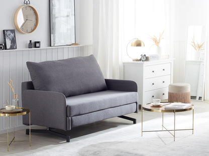  Sofa Bed 2 Seater BELFAST Fabric Grey