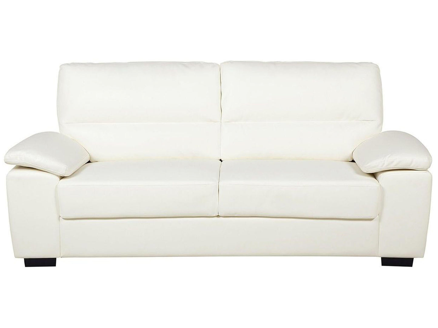  Sofa 3 Seater VOGAR Faux Leather Off-White