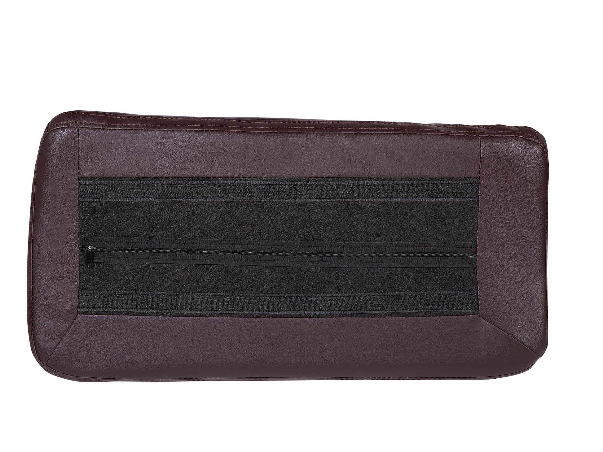  Sofa 2 Seater VOGAR Faux Leather Dark Brown