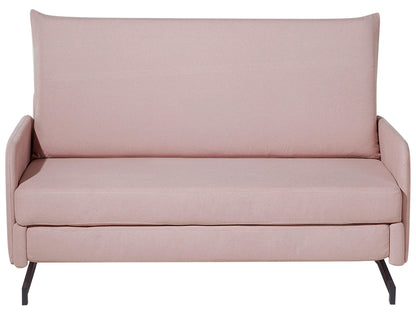 Sofa Bed 2 Seater BELFAST Fabric Pink