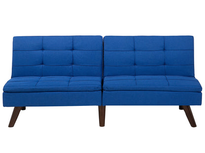  Sofa Bed 3 Seater RONNE Fabric Navy Blue