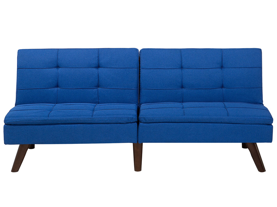  Sofa Bed 3 Seater RONNE Fabric Navy Blue