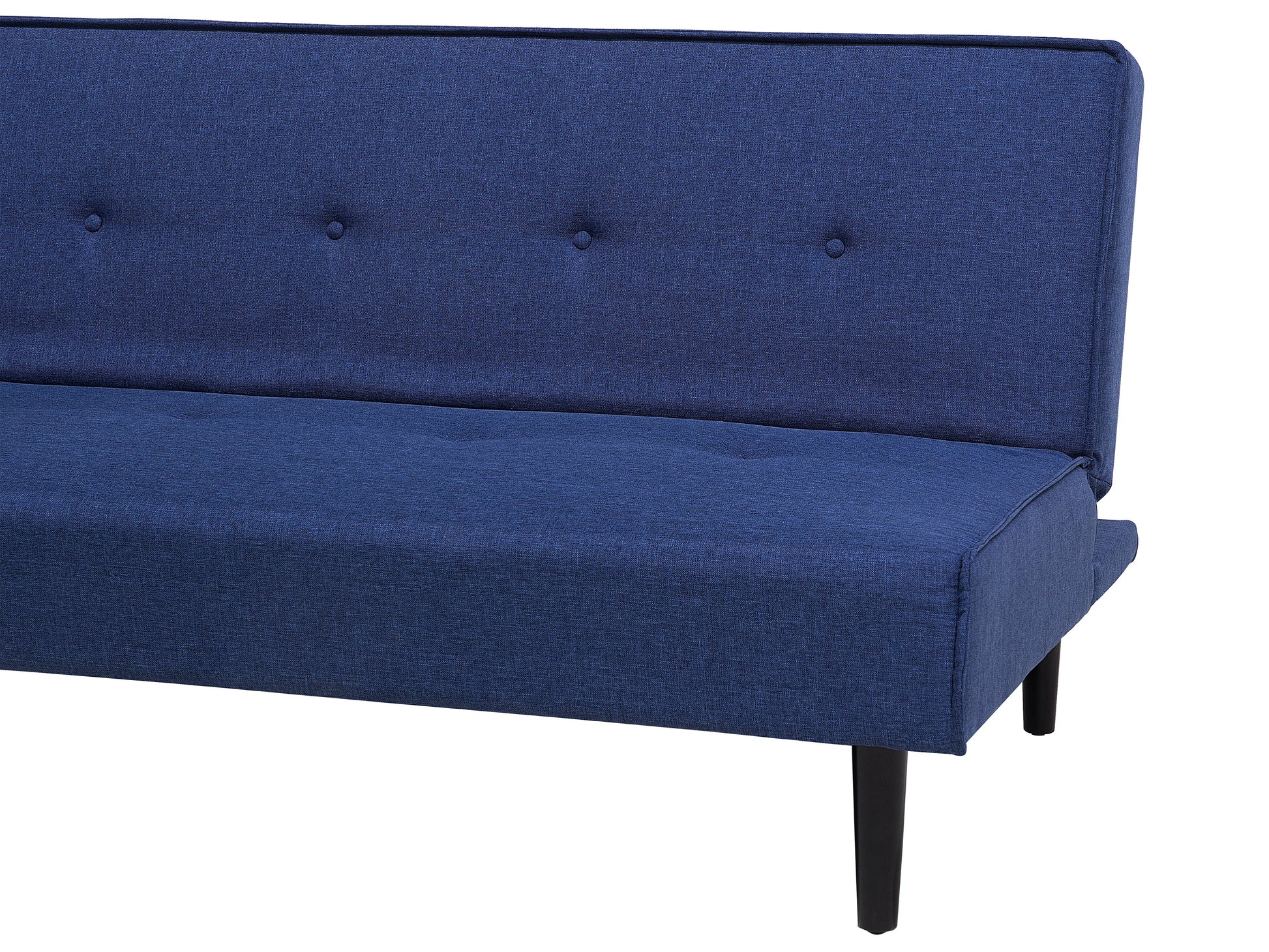  Sofa Bed 3 Seater VISBY Fabric Navy Blue
