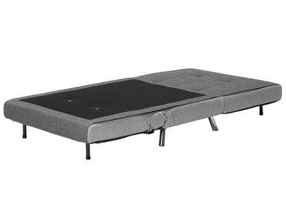  Single Sofa Bed FARRIS Fabric Dark Grey