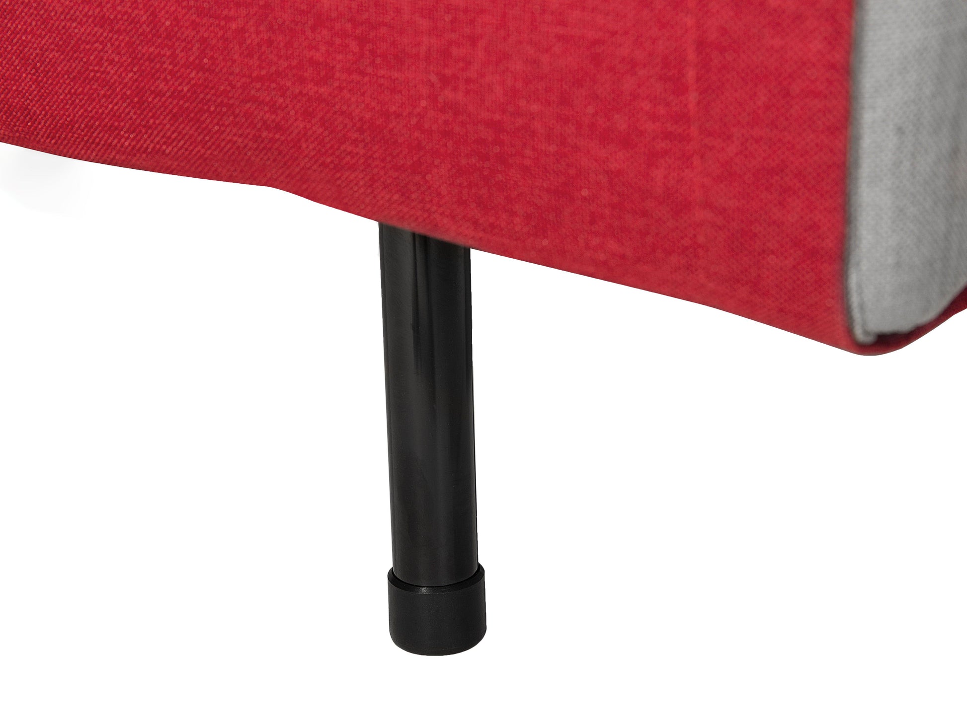  Single Sofa Bed FARRIS Fabric Red