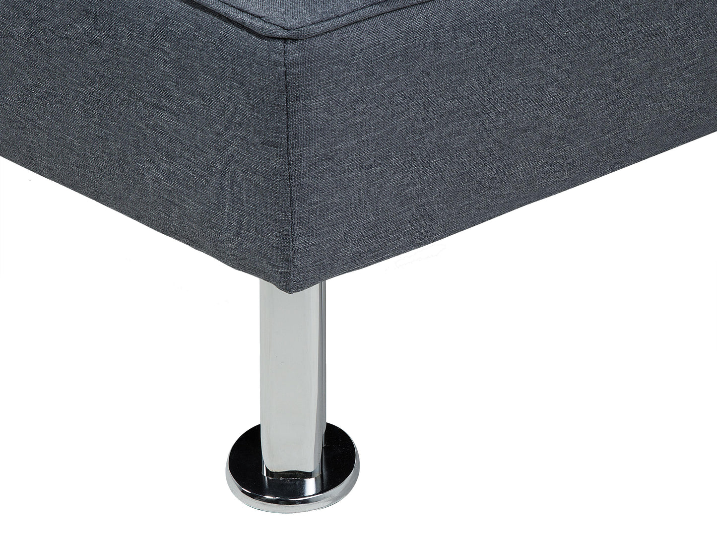 Sofa Bed 3 Seater ROXEN Fabric Dark Grey