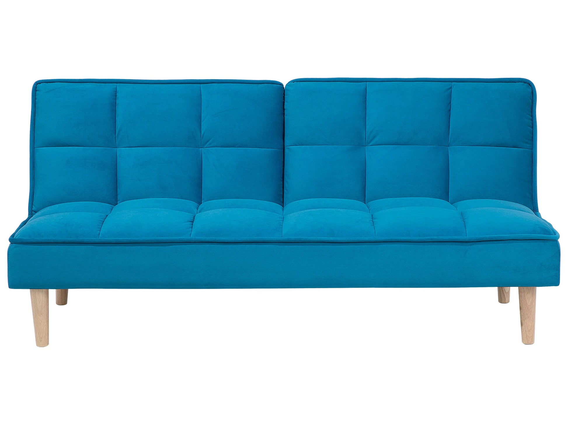  Sofa Bed 3 Seater SILJAN Fabric Sea Blue