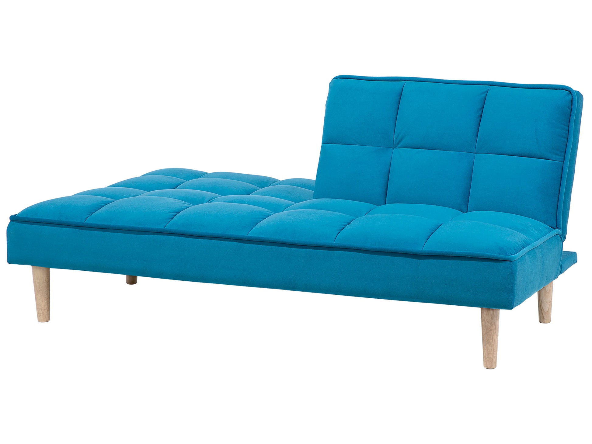  Sofa Bed 3 Seater SILJAN Fabric Sea Blue