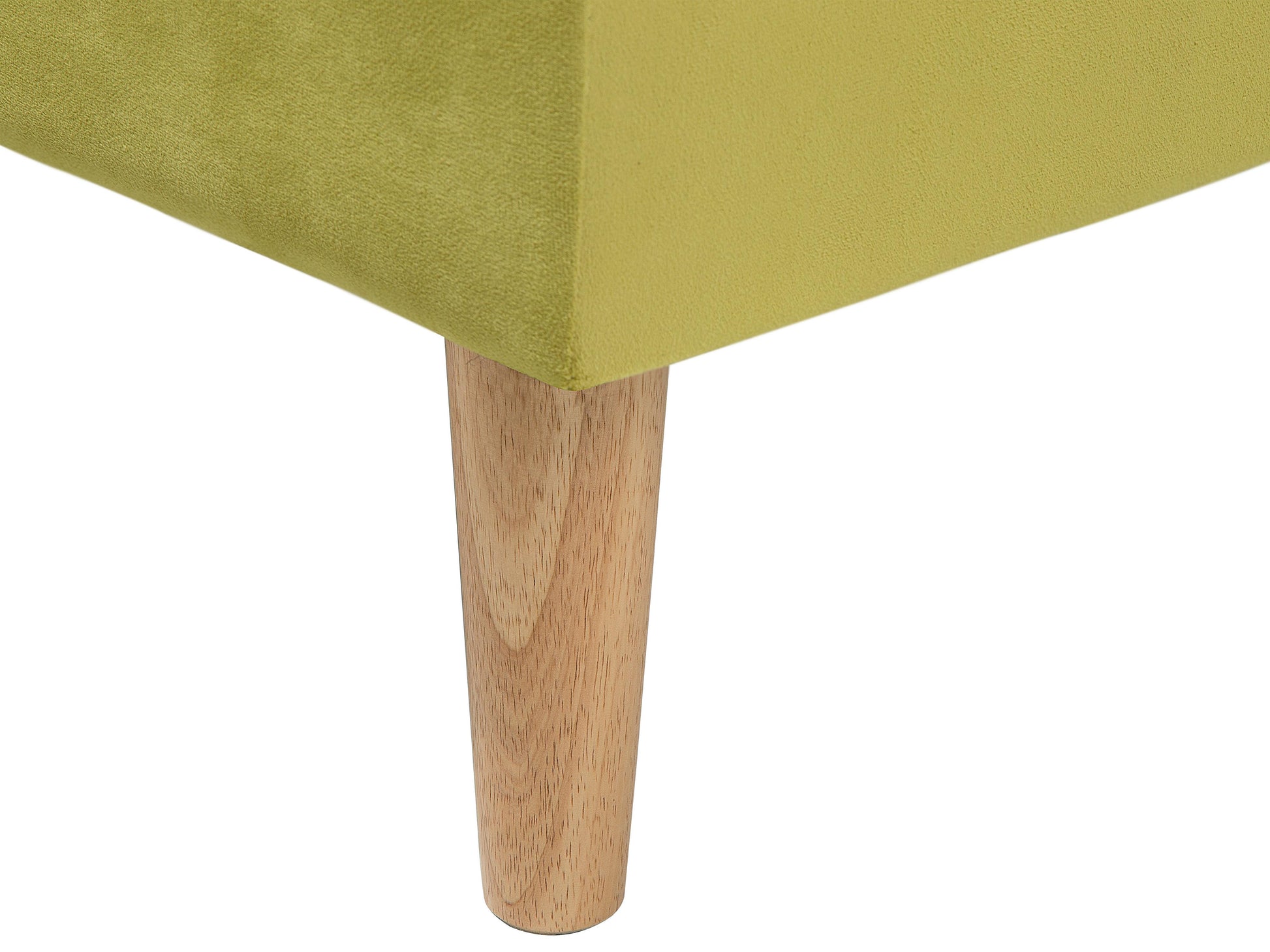  Sofa Bed 3 Seater SILJAN Fabric Olive Green