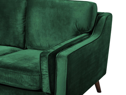  Sofa 2 Seater LOKKA Velvet Emerald Green