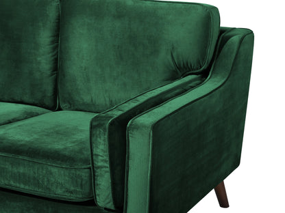  Sofa 3 Seater LOKKA Velvet Emerald Green