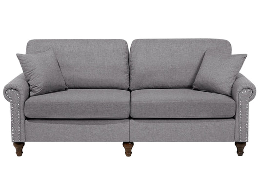  Sofa 3 Seater OTRA Fabric Light Grey