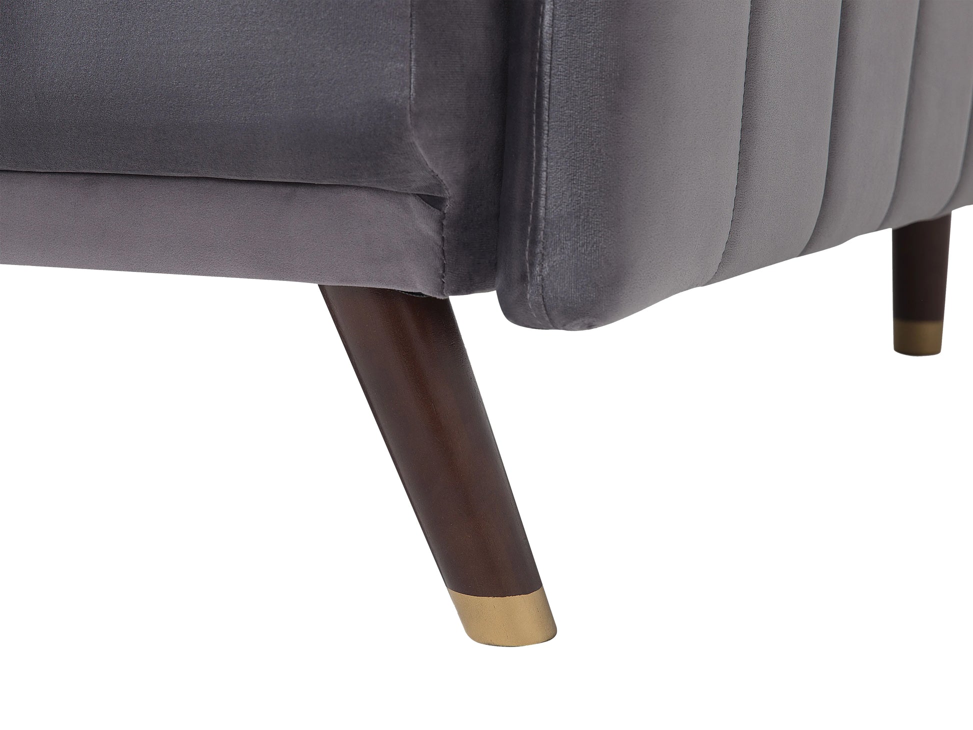  Sofa Bed 3 Seater SENJA Velvet Grey