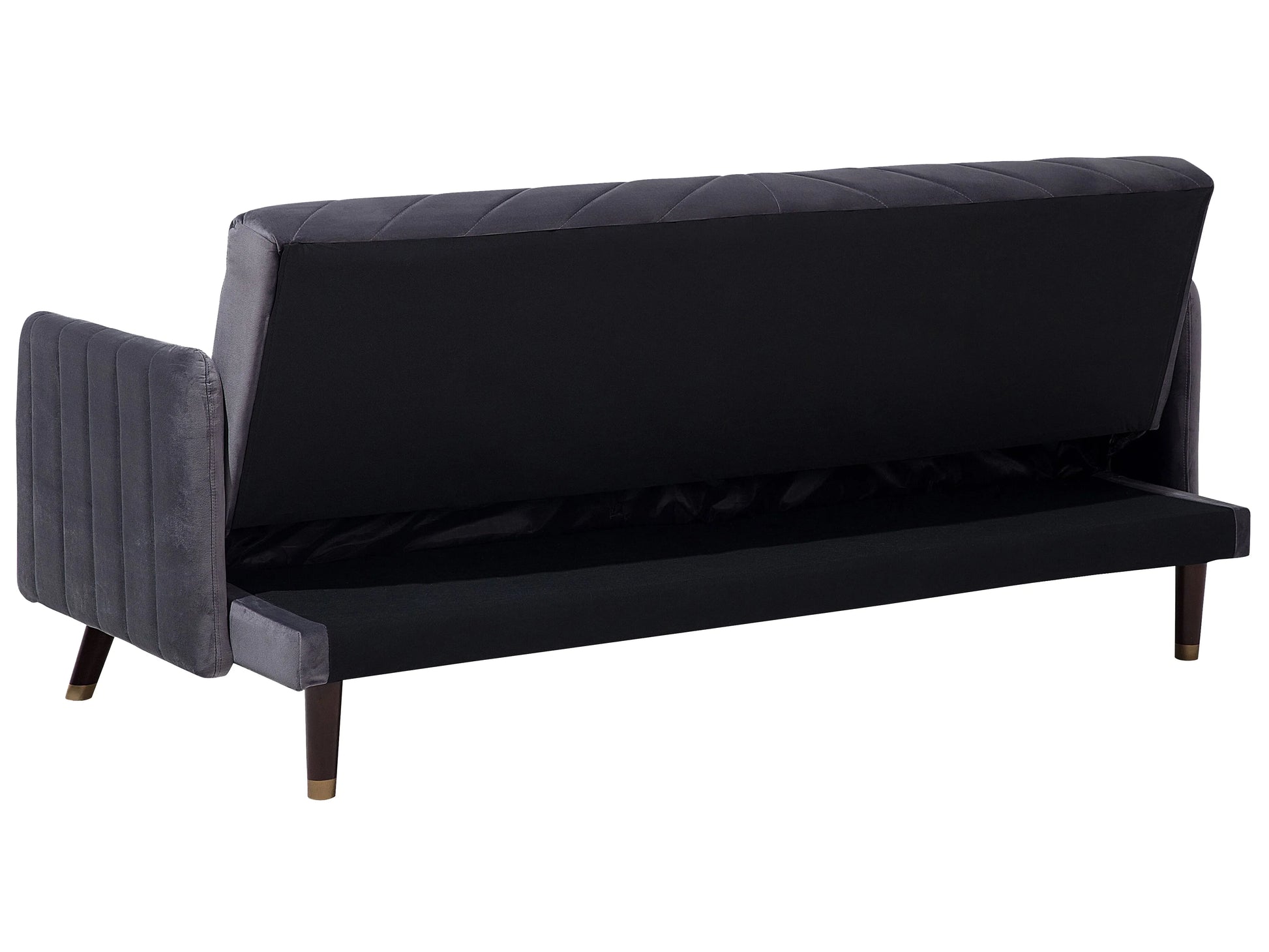  Sofa Bed 3 Seater SENJA Velvet Grey
