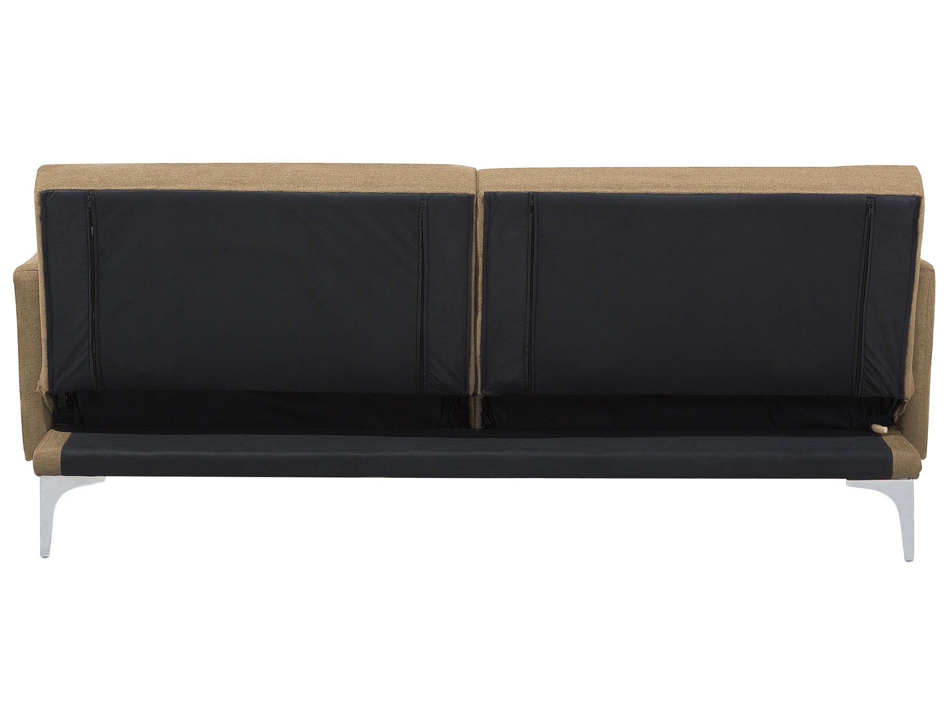 Sofa Bed 3 Seater LUCAN Fabric Sand Beige