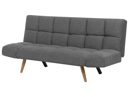  Sofa Bed 2 Seater INGARO Fabric Dark Grey