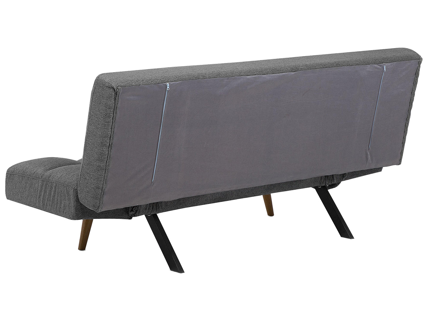  Sofa Bed 2 Seater INGARO Fabric Dark Grey