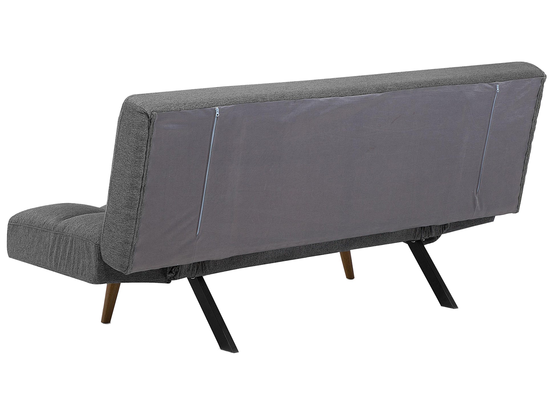  Sofa Bed 2 Seater INGARO Fabric Dark Grey