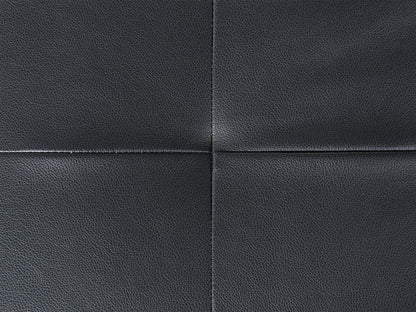  Corner Sofa 5 Seater NORREA Faux Leather Black Left Hand