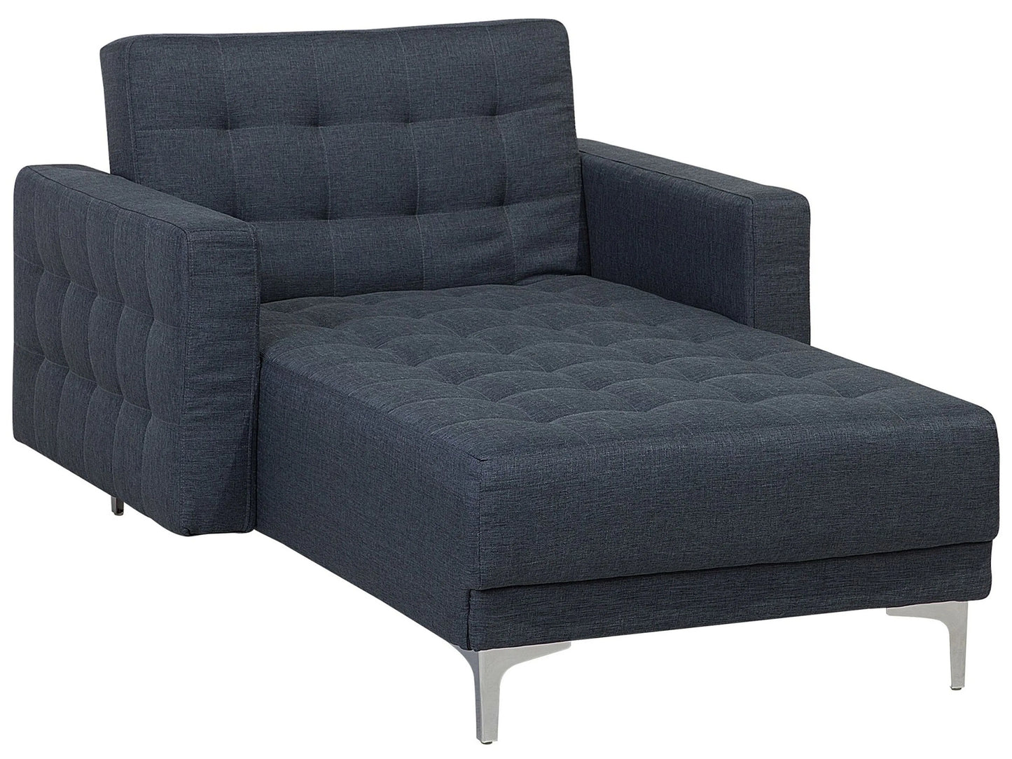 Chaise Longue ABERDEEN Fabric Dark Grey