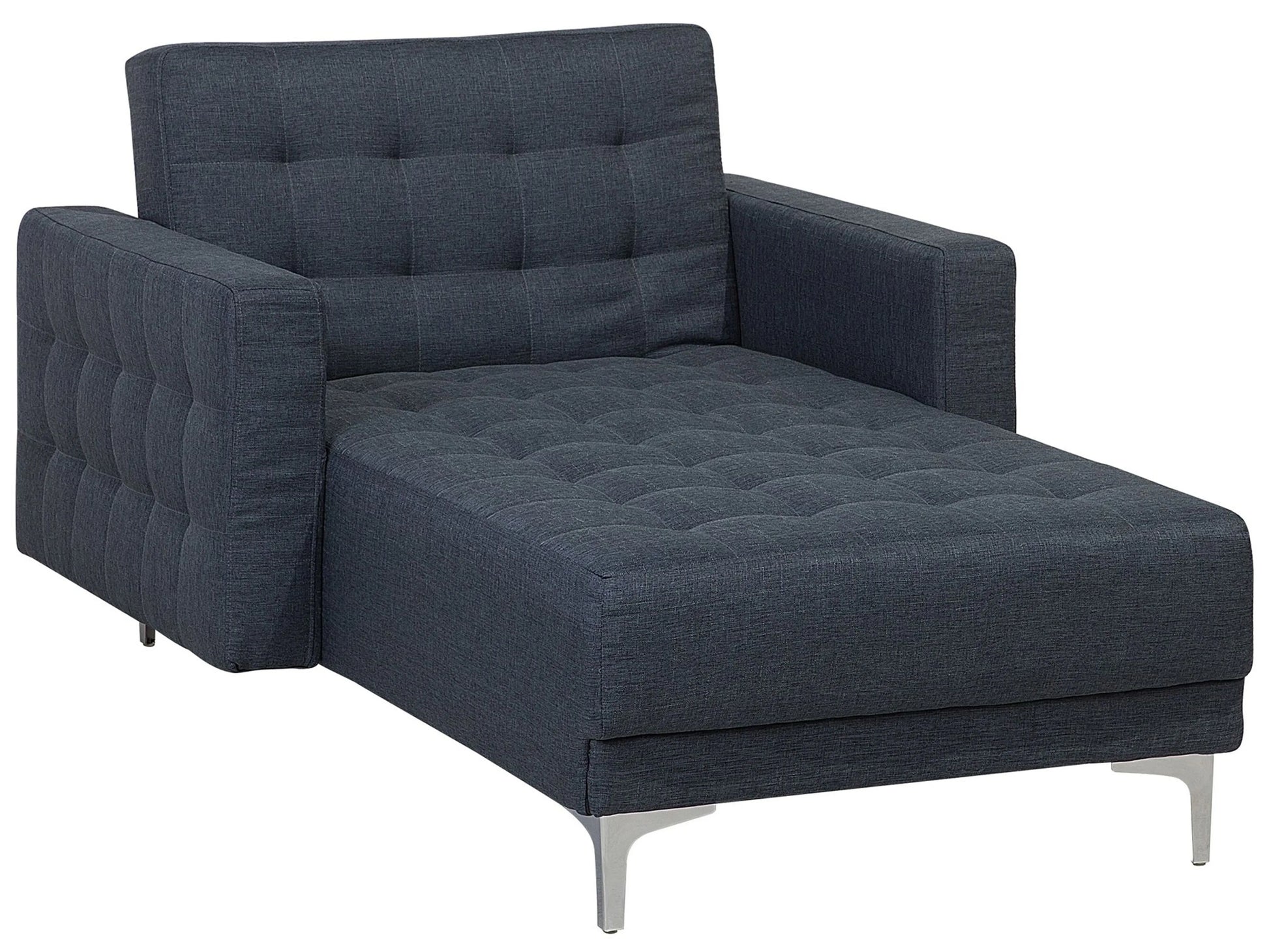  Chaise Longue ABERDEEN Fabric Dark Grey