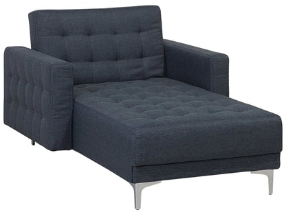  Chaise Longue ABERDEEN Fabric Dark Grey