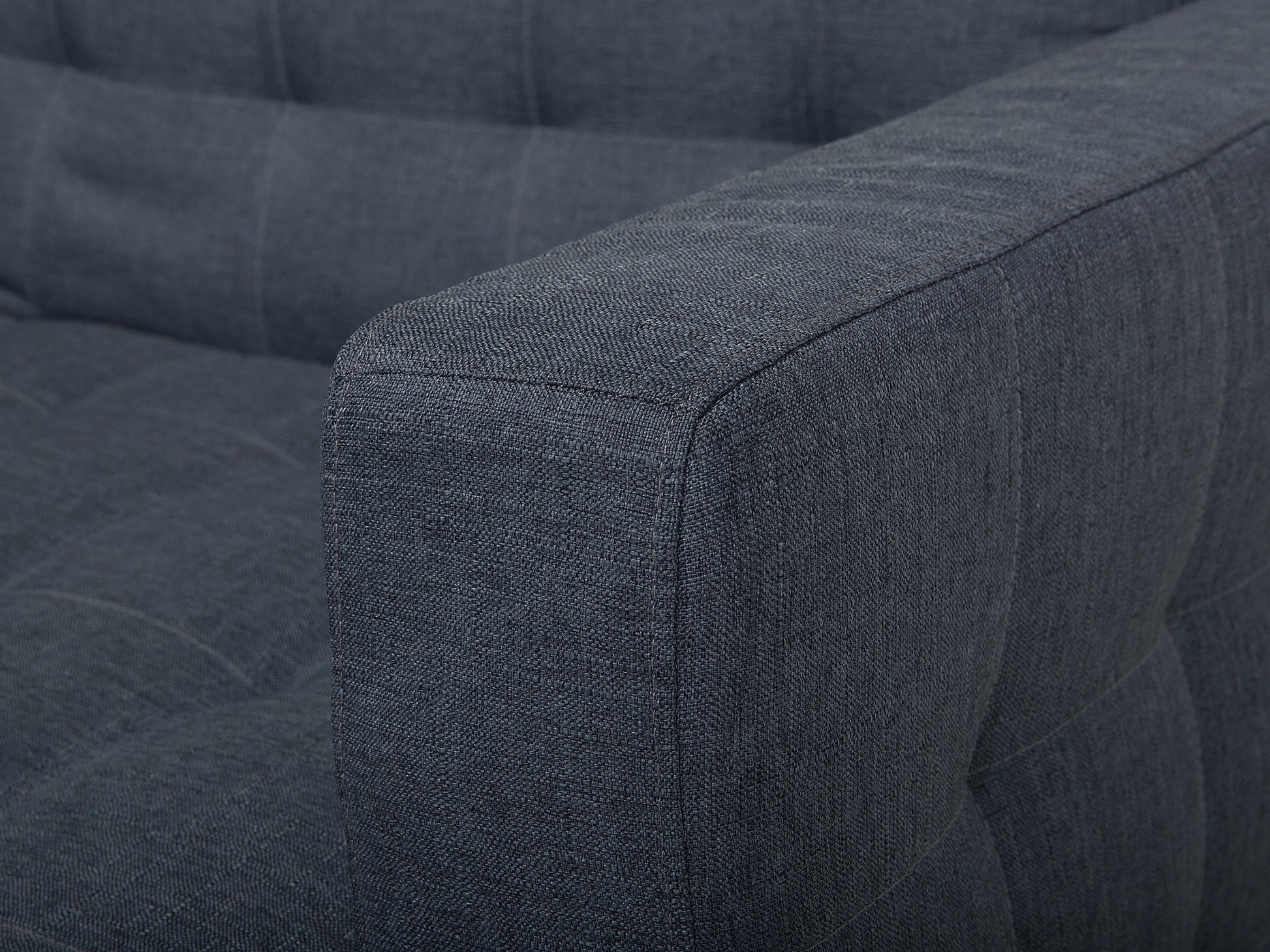  Chaise Longue ABERDEEN Fabric Dark Grey