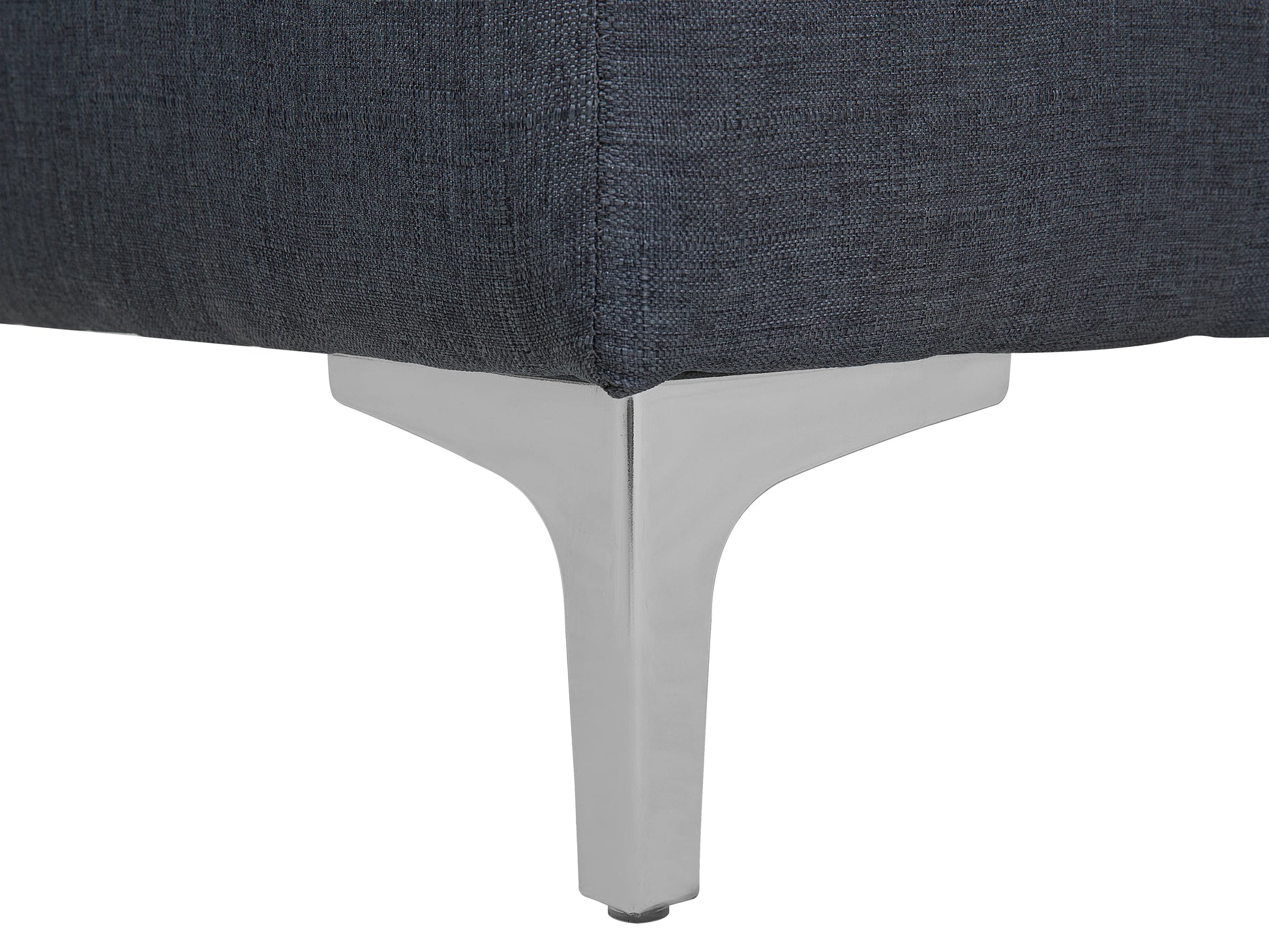  Chaise Longue ABERDEEN Fabric Dark Grey